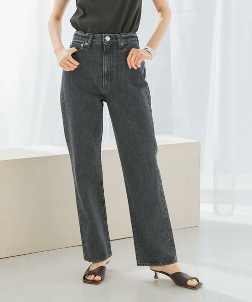 URBAN RESEARCH ROSSO/アーバンリサーチ ロッソ NEEDBY heritage LEAH PANTS ダークグレー 25 URBAN RESEARCH ROSSO/アーバンリサーチ ロッソ NEEDBY heritage LEAH PANTS ダークグレー 25