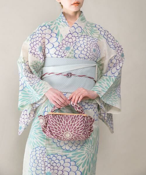 URBAN RESEARCH ROSSO / アーバンリサーチ ロッソ 着物・浴衣・小物類 | Furoshiki bag 伊砂文様（パープル）