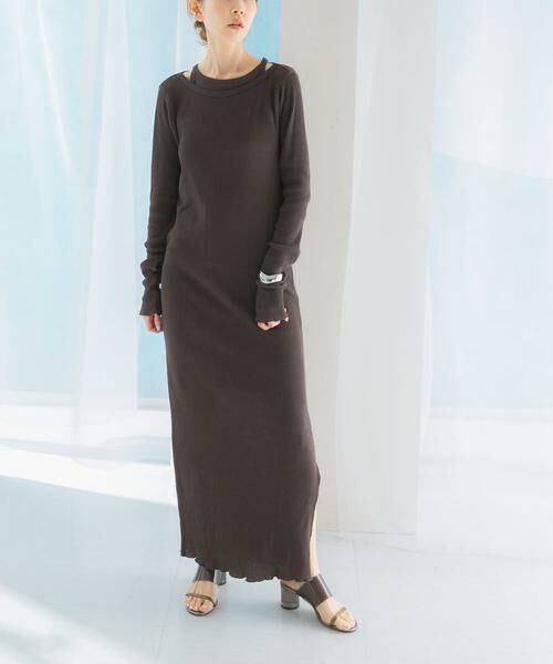 URBAN RESEARCH ROSSO / アーバンリサーチ ロッソ ワンピース | CaRouseLamBRa　LONG-SLEEVE DRESS PACK | 詳細2