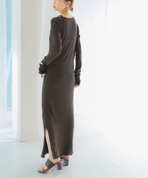 URBAN RESEARCH ROSSO / アーバンリサーチ ロッソ ワンピース | CaRouseLamBRa　LONG-SLEEVE DRESS PACK | 詳細3