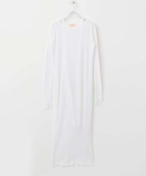 URBAN RESEARCH ROSSO/アーバンリサーチ ロッソ CaRouseLamBRa LONG-SLEEVE DRESS PACK ホワイト OS URBAN RESEARCH ROSSO/アーバンリサーチ ロッソ CaRouseLamBRa LONG-SLEEVE DRESS PACK ホワイト OS