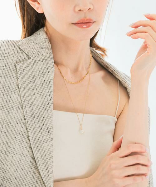 URBAN RESEARCH ROSSO / アーバンリサーチ ロッソ ネックレス・ペンダント・チョーカー | Favorible　Chain Layered Necklace | 詳細2