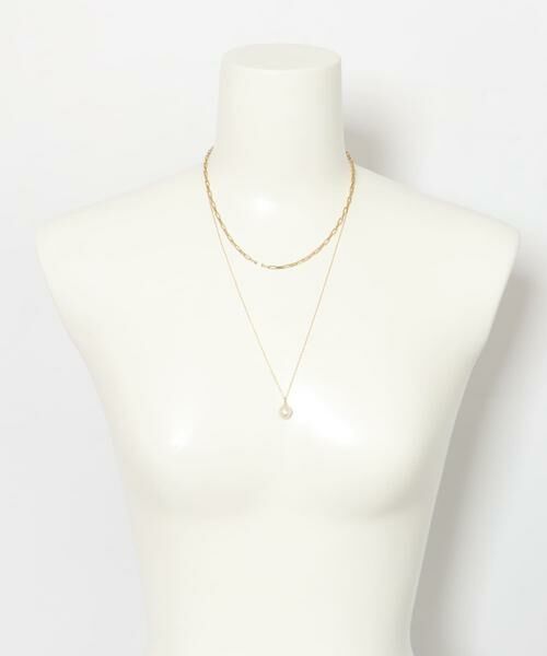 URBAN RESEARCH ROSSO / アーバンリサーチ ロッソ ネックレス・ペンダント・チョーカー | Favorible　Chain Layered Necklace | 詳細5