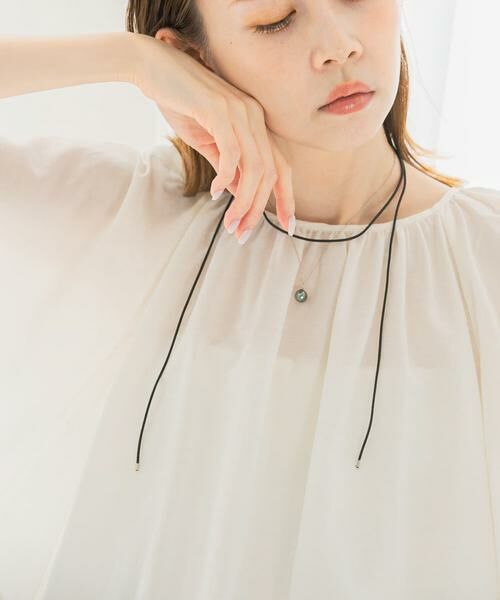 URBAN RESEARCH ROSSO / アーバンリサーチ ロッソ ネックレス・ペンダント・チョーカー | Favorible　Black Pearl Combi Necklace | 詳細2
