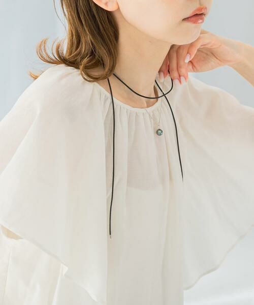 URBAN RESEARCH ROSSO / アーバンリサーチ ロッソ ネックレス・ペンダント・チョーカー | Favorible　Black Pearl Combi Necklace | 詳細3