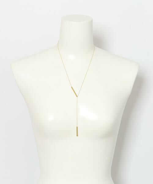 URBAN RESEARCH ROSSO / アーバンリサーチ ロッソ ネックレス・ペンダント・チョーカー | Favorible　Bar Motif Lariat | 詳細5