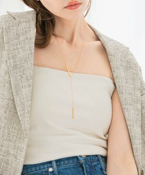 URBAN RESEARCH ROSSO/アーバンリサーチ ロッソ Favorible Bar Motif Lariat ゴールド FREE URBAN RESEARCH ROSSO/アーバンリサーチ ロッソ Favorible Bar Motif Lariat ゴールド FREE