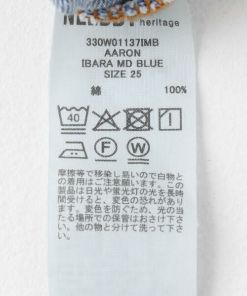 URBAN RESEARCH ROSSO / アーバンリサーチ ロッソ デニムパンツ | NEEDBY heritage AARON | 詳細10