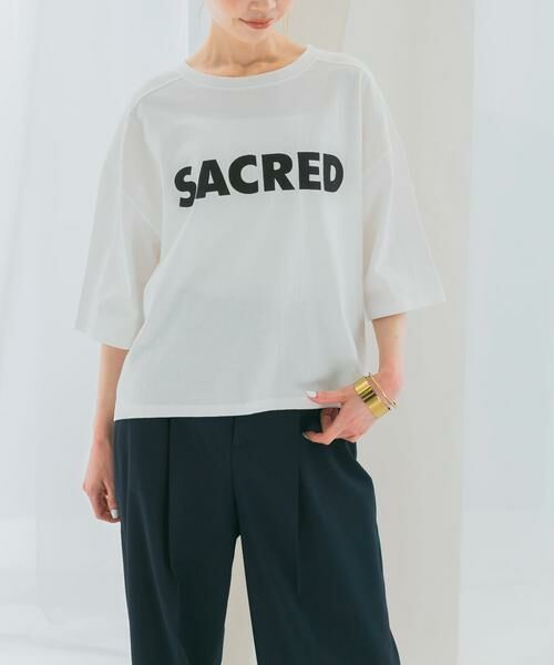 URBAN RESEARCH ROSSO / アーバンリサーチ ロッソ Tシャツ | CHIGNON　カジュアルロゴTシャツ | 詳細11