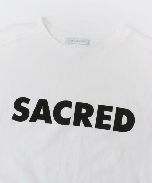 URBAN RESEARCH ROSSO / アーバンリサーチ ロッソ Tシャツ | CHIGNON　カジュアルロゴTシャツ | 詳細15