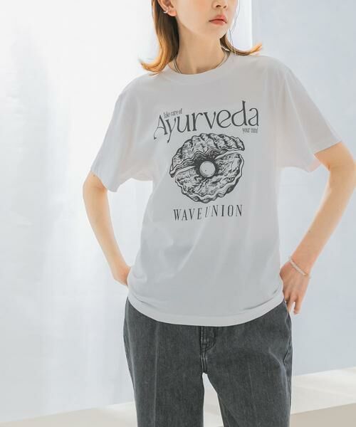 URBAN RESEARCH ROSSO / アーバンリサーチ ロッソ Tシャツ | WAVEUNION　Ayurveda T-SHIRTS | 詳細7