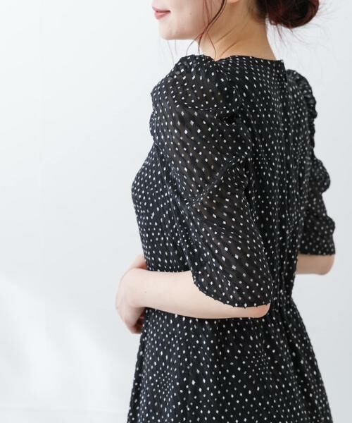 URBAN RESEARCH ROSSO / アーバンリサーチ ロッソ ドレス | 『別注』Chaco×ROSSO　カットジャガードドレス | 詳細17