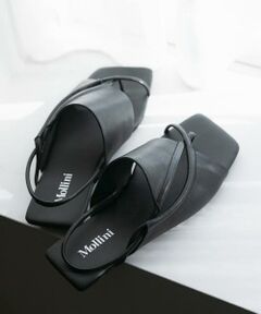 URBAN RESEARCH ROSSO / アーバンリサーチ ロッソ サンダル | Mollini　クロスフラットサンダル
