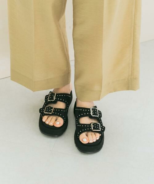URBAN RESEARCH ROSSO / アーバンリサーチ ロッソ サンダル | MOHI　スエードプラットフォームサンダル | 詳細1