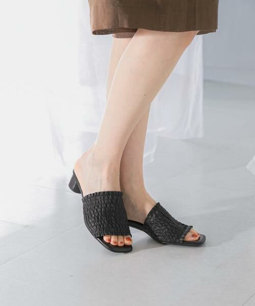 URBAN RESEARCH ROSSO / アーバンリサーチ ロッソ サンダル | Mollini　ギャザーサンダル | 詳細5