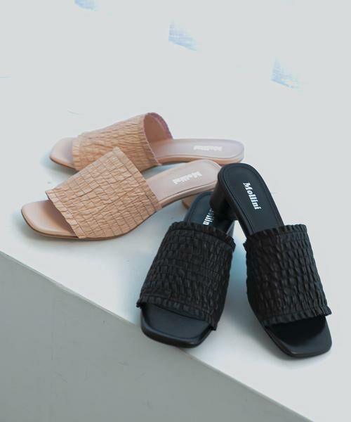 URBAN RESEARCH ROSSO / アーバンリサーチ ロッソ サンダル | Mollini　ギャザーサンダル | 詳細6