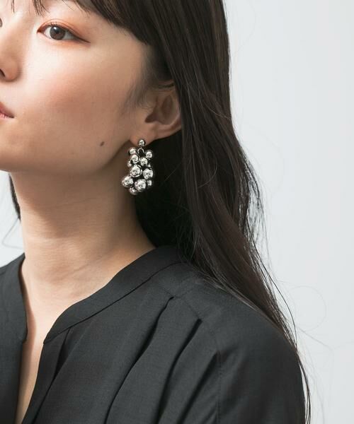 URBAN RESEARCH ROSSO / アーバンリサーチ ロッソ ピアス・イヤリング | in mood　KNIT BALL pierce | 詳細2