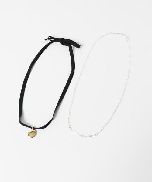 URBAN RESEARCH ROSSO / アーバンリサーチ ロッソ ネックレス・ペンダント・チョーカー | in mood　MEDAL/2P necklace | 詳細1