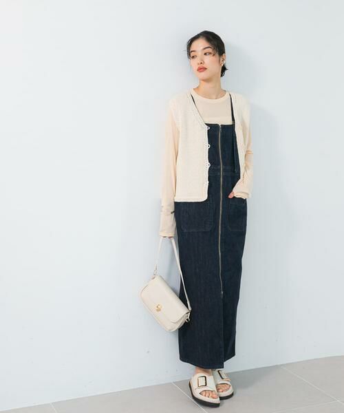 URBAN RESEARCH ROSSO / アーバンリサーチ ロッソ ベスト | le　BELLE EPOQUE COTTON VEST | 詳細12