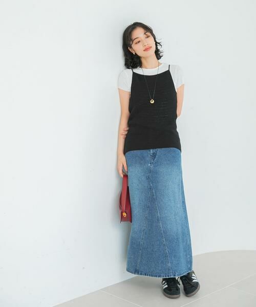 URBAN RESEARCH ROSSO / アーバンリサーチ ロッソ ニット・セーター | le　CROCHET BACKPOINT TOP | 詳細7