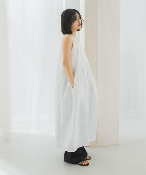 URBAN RESEARCH ROSSO / アーバンリサーチ ロッソ ワンピース | le　RELAXED FIT SHIRRING DRESS | 詳細2
