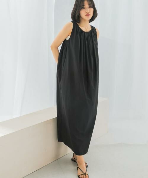 URBAN RESEARCH ROSSO / アーバンリサーチ ロッソ ワンピース | le　RELAXED FIT SHIRRING DRESS | 詳細5