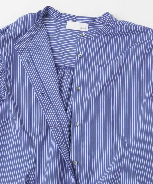 URBAN RESEARCH ROSSO / アーバンリサーチ ロッソ シャツ・ブラウス | Mewl　ストライプBIGリボンシャツ | 詳細15