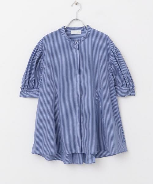 URBAN RESEARCH ROSSO / アーバンリサーチ ロッソ シャツ・ブラウス | Mewl　ストライプBIGリボンシャツ | 詳細14