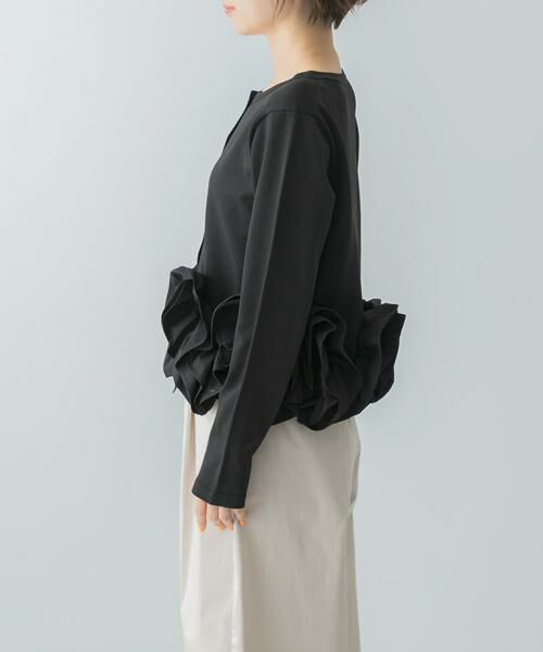 URBAN RESEARCH ROSSO / アーバンリサーチ ロッソ カーディガン・ボレロ | Mewl　ペタルフリルカーディガン | 詳細7