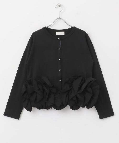 URBAN RESEARCH ROSSO / アーバンリサーチ ロッソ カーディガン・ボレロ | Mewl　ペタルフリルカーディガン | 詳細9