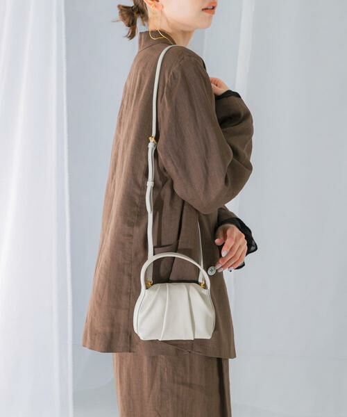 URBAN RESEARCH ROSSO/アーバンリサーチ ロッソ LUMEN FANTINE PETIT BAG オフホワイト - URBAN RESEARCH ROSSO/アーバンリサーチ ロッソ LUMEN FANTINE PETIT BAG オフホワイト -
