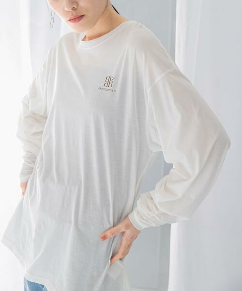 URBAN RESEARCH ROSSO / アーバンリサーチ ロッソ Tシャツ | PROTAGONISTA　Create/MORE Long T-shirts | 詳細1