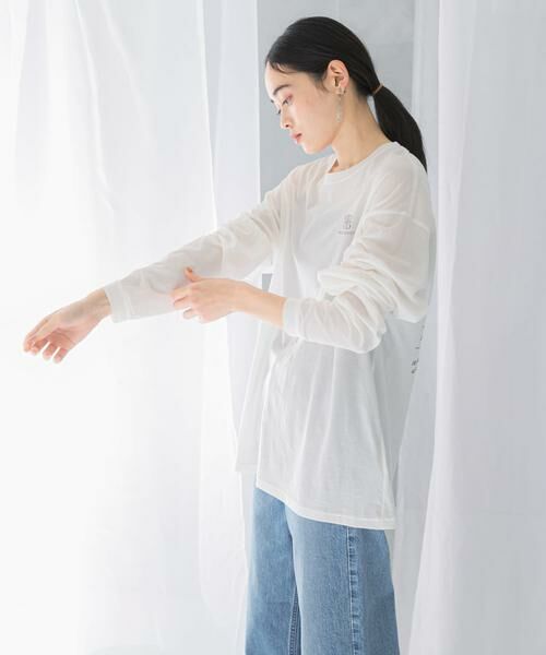 URBAN RESEARCH ROSSO / アーバンリサーチ ロッソ Tシャツ | PROTAGONISTA　Create/MORE Long T-shirts | 詳細3