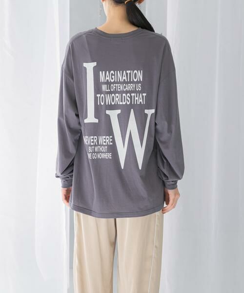 URBAN RESEARCH ROSSO / アーバンリサーチ ロッソ Tシャツ | PROTAGONISTA　Forlikeever Long T-shirts | 詳細6