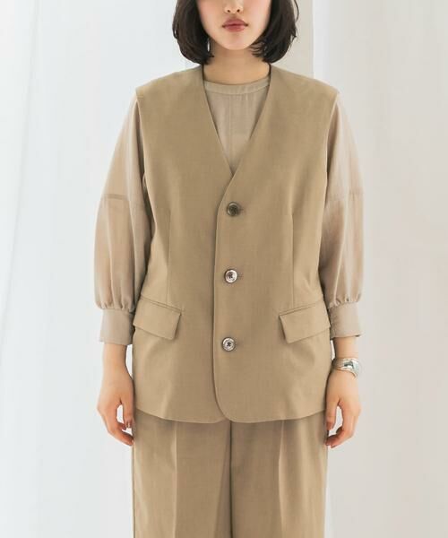 URBAN RESEARCH ROSSO / アーバンリサーチ ロッソ ベスト | PROTAGONISTA　Vest | 詳細4