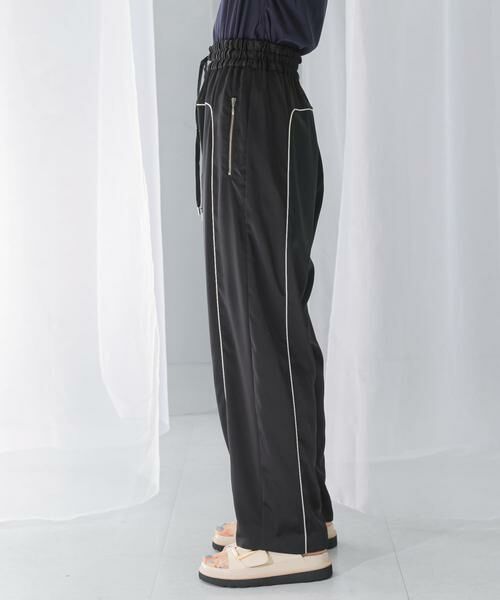 URBAN RESEARCH ROSSO / アーバンリサーチ ロッソ その他パンツ | PROTAGONISTA　Satin Line Pants | 詳細5