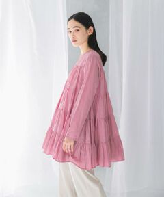 URBAN RESEARCH ROSSO / アーバンリサーチ ロッソ チュニック | normment　COTTON VOIL TIERED TUNIC