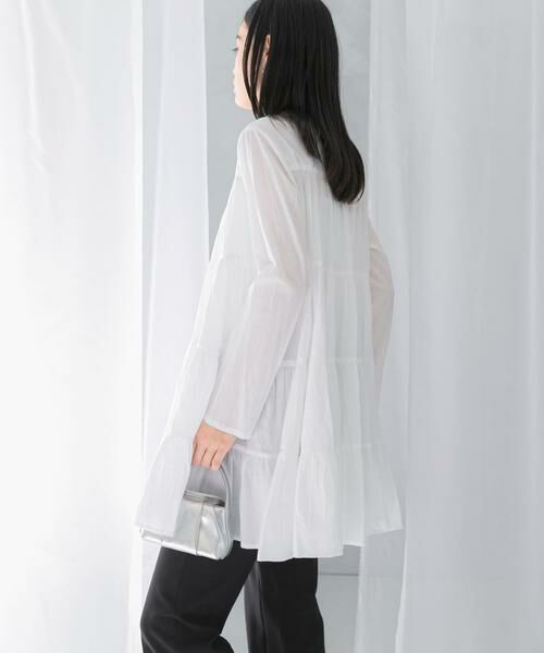 URBAN RESEARCH ROSSO / アーバンリサーチ ロッソ チュニック | normment　COTTON VOIL TIERED TUNIC | 詳細18