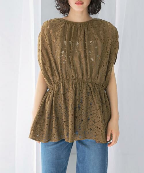 URBAN RESEARCH ROSSO / アーバンリサーチ ロッソ チュニック | normment　BOTANICAL LACE TUNIC | 詳細3