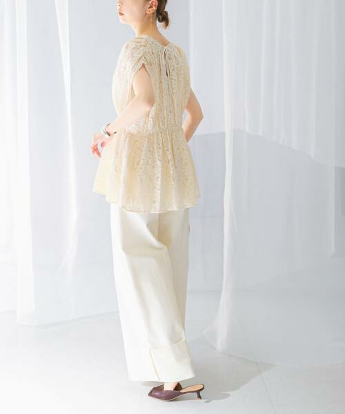 URBAN RESEARCH ROSSO / アーバンリサーチ ロッソ チュニック | normment　BOTANICAL LACE TUNIC | 詳細16