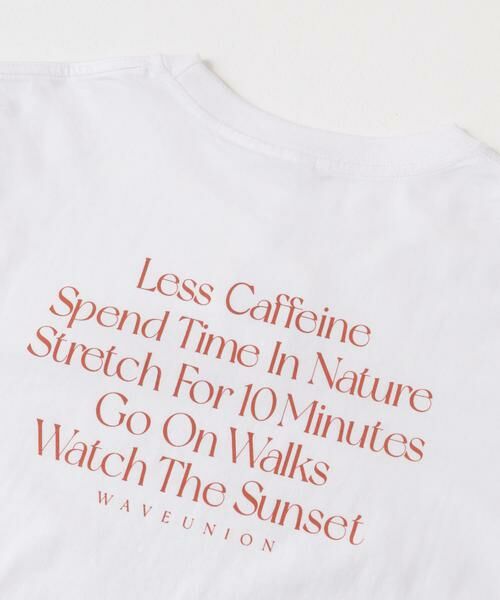 URBAN RESEARCH ROSSO / アーバンリサーチ ロッソ Tシャツ | WAVEUNION　SELF CARE IDEA T-SHIRTS | 詳細2