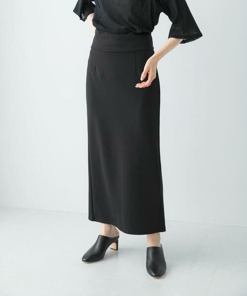 URBAN RESEARCH ROSSO/アーバンリサーチ ロッソ YENN ADJUST SLIT SKIRT ブラック 38