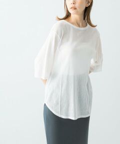 URBAN RESEARCH ROSSO / アーバンリサーチ ロッソ Tシャツ | YENN　COTTON TULLE T-SHIRTS