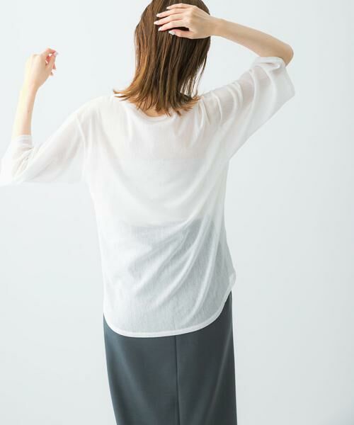 URBAN RESEARCH ROSSO / アーバンリサーチ ロッソ Tシャツ | YENN　COTTON TULLE T-SHIRTS | 詳細1