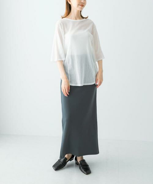 URBAN RESEARCH ROSSO / アーバンリサーチ ロッソ Tシャツ | YENN　COTTON TULLE T-SHIRTS | 詳細2