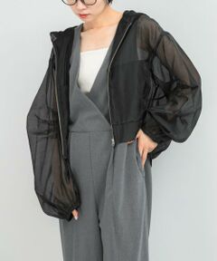 URBAN RESEARCH ROSSO / アーバンリサーチ ロッソ ブルゾン | ELENDEEK　HOODIE SHEER BLOUSON