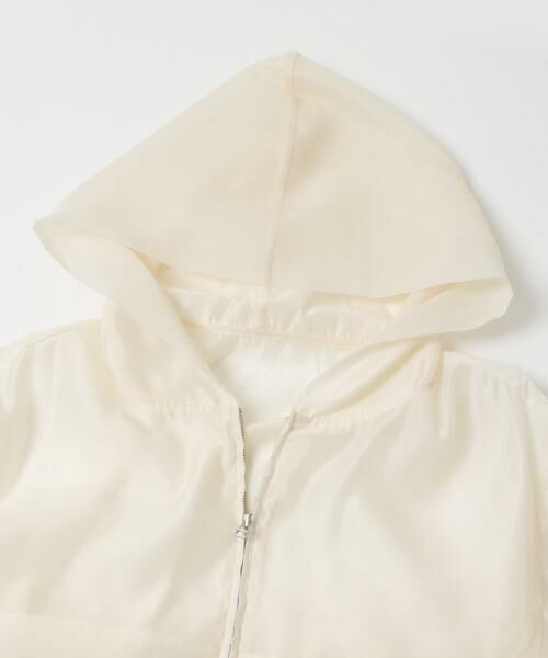 URBAN RESEARCH ROSSO / アーバンリサーチ ロッソ ブルゾン | ELENDEEK　HOODIE SHEER BLOUSON | 詳細5