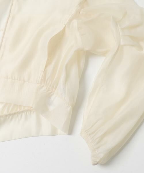 URBAN RESEARCH ROSSO / アーバンリサーチ ロッソ ブルゾン | ELENDEEK　HOODIE SHEER BLOUSON | 詳細6