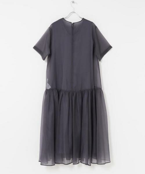 URBAN RESEARCH ROSSO / アーバンリサーチ ロッソ ワンピース | ELENDEEK　SHEER LAYERED CUT ONE-PIECE | 詳細7