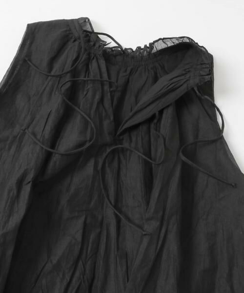 URBAN RESEARCH ROSSO / アーバンリサーチ ロッソ シャツ・ブラウス | MARILYN MOON　sheer cotton gather blouse | 詳細5